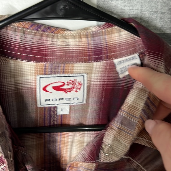 Roper Womens Button Up - Picture 3 of 5